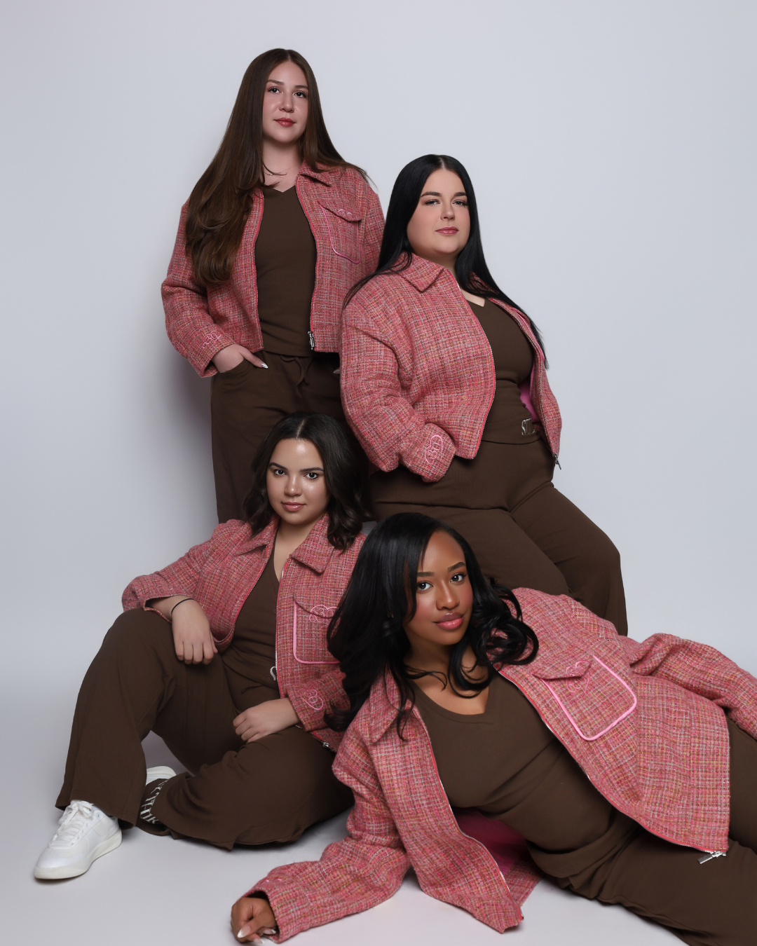 St. Elizabeth Pink Tweed Jacket (Female)